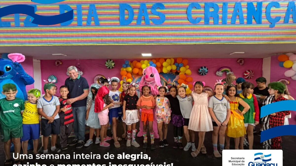 Uma semana inteira de alegria, carinho e momentos inesquecíveis!